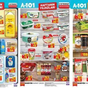 A101 4-10 Temmuz aktüel ürünler kataloğunda üst üste indirim! Fiyatlar düşürüldü