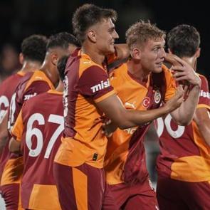 2009'lu yıldız adayından gol! 7 goll&uuml; ma&ccedil;ta kazanan Galatasaray