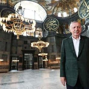 Cumhurbaşkanı Erdoğan’dan ‘Ayasofya’ açıklaması: ‘Ebediyen özgür kalacak’