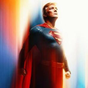 Beyaz Saray, Trump'ı ‘Superman’ olarak paylaştı
