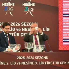 Nesine 2. ve Nesine 3. Lig'in yeni sezon fikst&uuml;r&uuml; Ankara'da &ccedil;ekildi