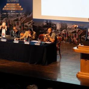 Savaş sonrası toplumlarda uluslararası hukukun rolü Boğaziçi Üniversitesi'nde tartışıldı
