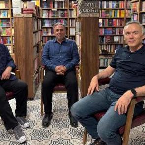 TYB İstanbul Şube Başkanı Mahmut Bıyıklı'dan Fatih Kitabevi’ne ziyaret