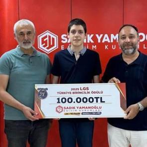 LGS Türkiye birincisinden yetim çocuklara büyük destek