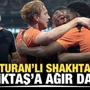 Arda Turan'lı Shakhtar'dan Beşiktaş'a ağır darbe!