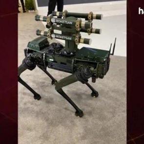 Roketsan'dan sahada yeni güç: Dört ayaklı insansız kara aracı KOZ tanıtıldı