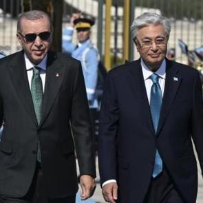 Kazakistan Cumhurbaşkanı Tokayev Ankara'da