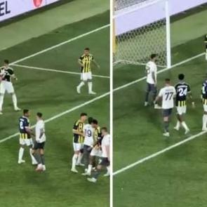 Lazio ma&ccedil;ında olay! En Nesyri ve Fred birbirine girdi