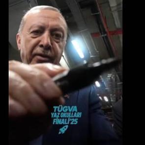 Cumhurbaşkanı Erdoğan, gen&ccedil;lik akımına katıldı