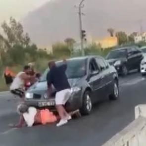 Otomobiliyle, çarptığı kadının üzerinden geçip kaçmaya çalıştı