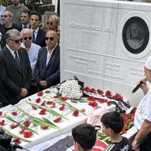 Beşiktaş'ın efsane başkanı S&uuml;leyman Seba vefatının 11. yılında anıldı