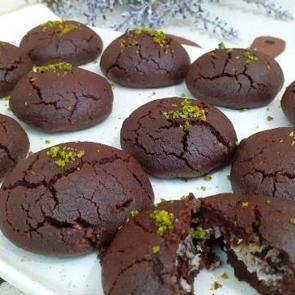 Şerbetli Hindistan cevizi dolgulu kakaolu kurabiye!