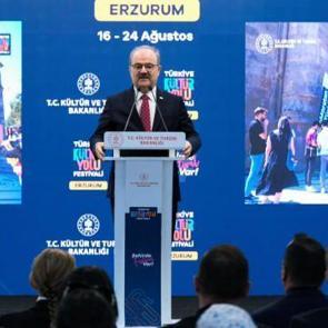 Erzurum K&uuml;lt&uuml;r Yolu Festivali başladı