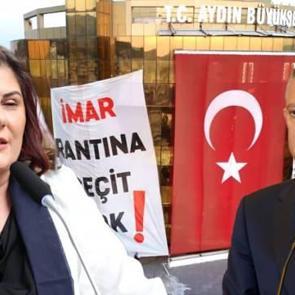 &Ccedil;er&ccedil;ioğlu'ndan, &Ouml;zel'e miting şoku! Belediye binasından g&ouml;nderme: İmar rantına ge&ccedil;it yok