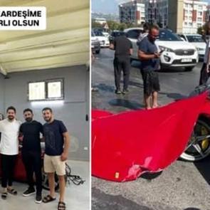 Sercan Türk kimdir, ne iş yapıyor? Kaza yapan Ferrari'yi alan futbolcu!