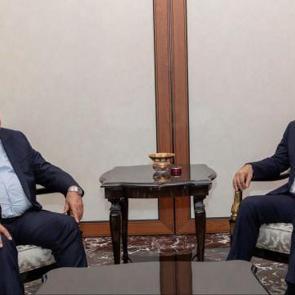 Bakan Fidan, Haşdi Şabi Komisyonu Başkanı ile g&ouml;r&uuml;şt&uuml;