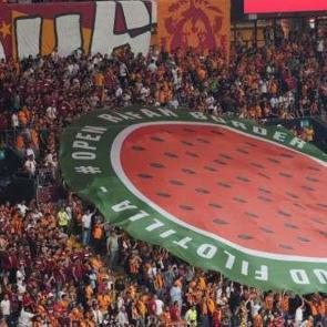 Galatasaray'dan duygulandıran 'Filistin' mesajı: Herkes o tarafa baktı