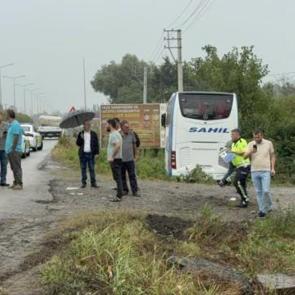 Samsun'daki yolcu otobüsü kazasında ölü sayısı 2'ye çıktı