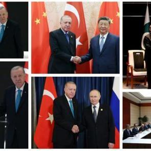 &Ccedil;in'de diplomasi r&uuml;zgarı! Başkan Erdoğan'dan peş peşe g&ouml;r&uuml;şmeler