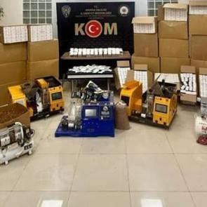 Manisa'da 35 şahıs kaçakçılık operasyonlarında gözaltına alındı