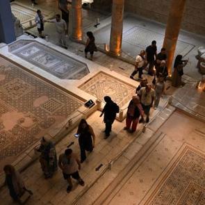 D&uuml;nyanın en b&uuml;y&uuml;k mozaik m&uuml;zelerinden! T&uuml;m zamanların rekorunu kırdı