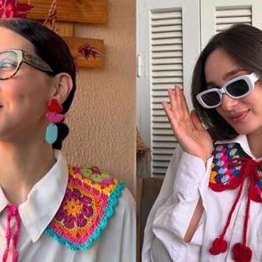 En g&uuml;zel &ouml;rg&uuml; yaka modelleri! 