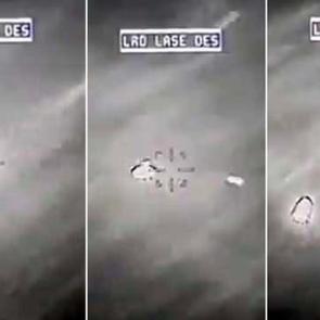 ilk kez paylaştılar! ABD ordusu UFO vurdu... İşte o anlar!