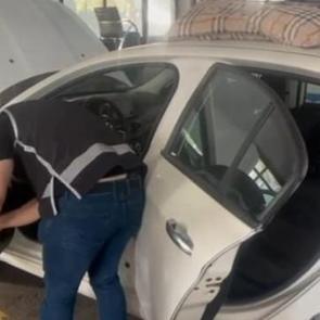 Van'da otomobilde sahte döviz ele geçirildi