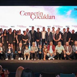 TRT 1'in yeni dizisi "Cennetin &Ccedil;ocukları"nın galası yapıldı 