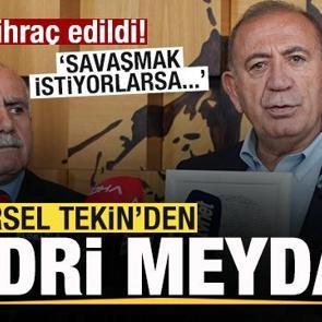 6 isim ihraç edildi! Gürsel Tekin'den hodri meydan: Savaşmak istiyorlarsa...