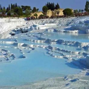 Beyaz cennet Pamukkale tehlikede! Kararmaması için tek çözüm bu
