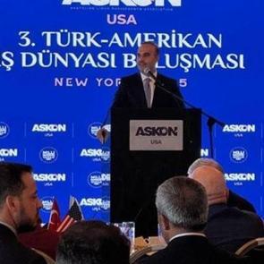 Bakan Kacır, ‘3’üncü Türk-Amerikan İş Dünyası Buluşması’ toplantısına katıldı