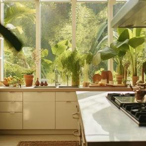 Mutfakta Doğal Kokular: Nem ve Koku Kontrol&uuml; Sağlayan Bitkiler