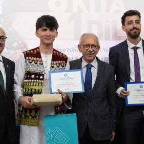 Türkiye Maarif Vakfının "6 Kıta 1 Dil" projesinin final programı İstanbul'da yapıldı 