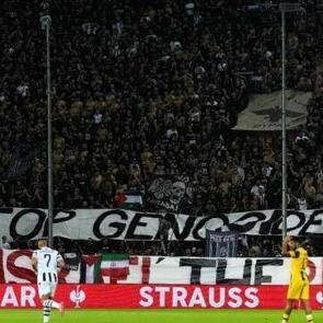 Yunan takımı, Maccabi ma&ccedil;ında Gazze'yi unutmadı! İsrail'e sert tepki