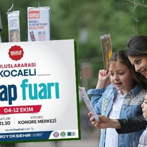 15. Kocaeli Kitap Fuarı kapılarını açıyor