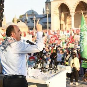 Başkan Altay Gazze'deki soykırımın yıl dönümünde tüm Konyalıları yürüyüşe davet etti