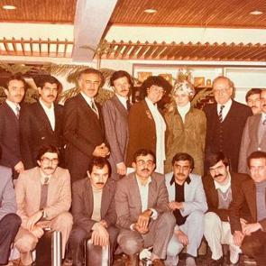 Bekir Karlığa’nın İstanbul’da Roger Garaudy’le görüşmesi