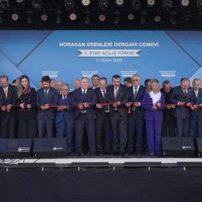 Bakan Tekin Bahçeli'nin fikir babası olduğu Cemevi Külliyesi'nin açılışını yaptı