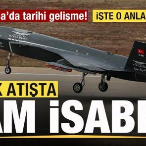 Bayraktar KIZILELMA'da tarihi gelişme! İlk atışta tam isabet