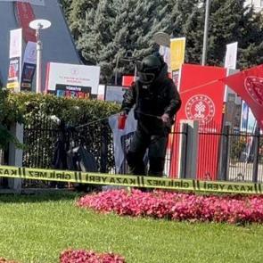 Malatya'da, fünye ile patlatılan valiz boş çıktı
