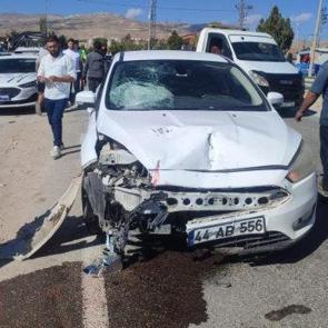 Malatya'da otomobil ile motosiklet çarpıştı: 1 ölü