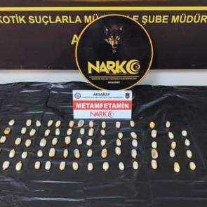Midesinden 433 gram metamfetamin çıktı