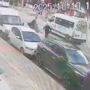 &Uuml;mraniye&rsquo;de motosiklet yayaya &ccedil;arptı