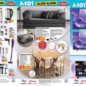 A101'e kampanyalı TV, ev gereçleri ve mobilya geliyor! Büyük indirim var