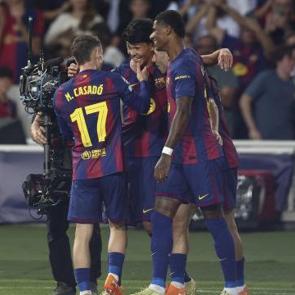 Barcelona, Yunan takımını 6 golle dağıttı