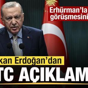 Başkan Erdoğan'dan Tufan Erhürman açıklaması! Telefon görüşmesini anlattı
