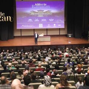 Cumhurbaşkanlığının ev sahipliğini yaptığı "Külliye'de Ramazan" programına ödül