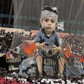 Galatasaray'da sahne taraftarın! Devler Ligi'ne damga vuracak Filistin kararı