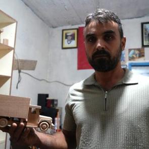 İş kazası sonrası bacağını kaybetti! Devlet desteğiyle meslek sahibi oldu